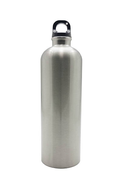 istock Stainless steel bottle on white background 470466393