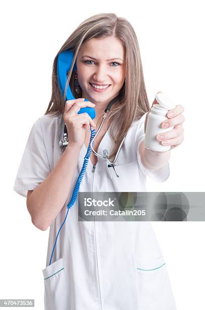 Contact Hospital Or Clinic For Refill Of Pills Stock Photo - Download Image Now - 2015, Achievement, Adult