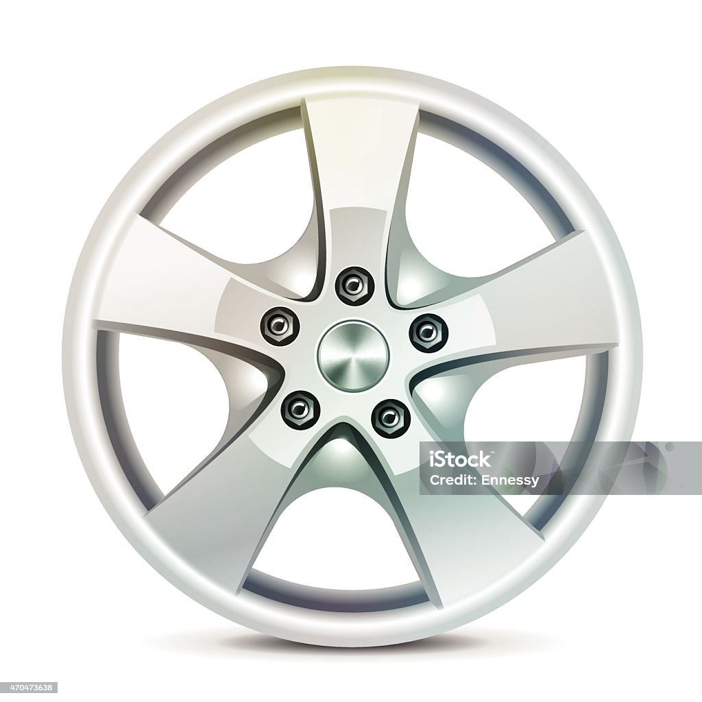 Vector Alloy Rims Alloy Wheels Vector Stock Illustration - Download Image Now - Alloy ...