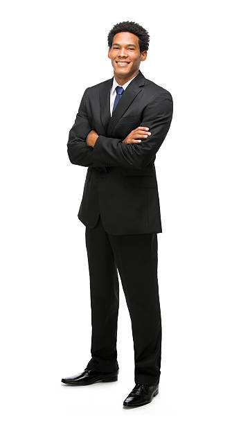 istock Handsome young business man with arms crossed 470479979
