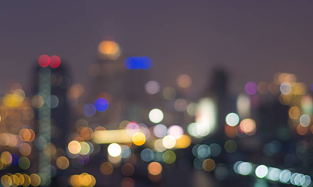 istock bangkok cityscape at twilight time, Blurred Photo bokeh 470480731