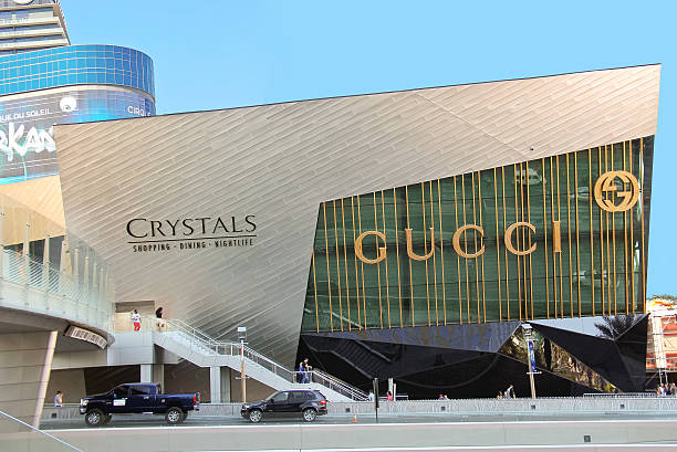 Crystals Mall In Las Vegas Stock Photo - Download Image Now