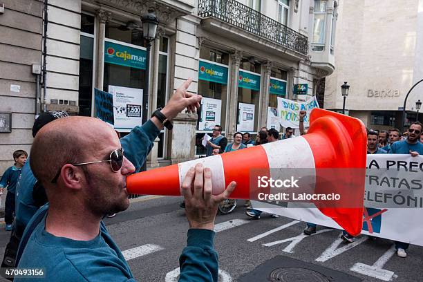 Demostración Foto de stock y más banco de imágenes de 2015 - 2015, Comunidad autónoma valenciana, Conflicto