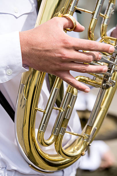 istock Tuba in military orchestra 470494025