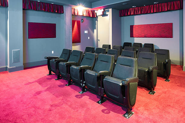istock Small hotel movie theater 470495655