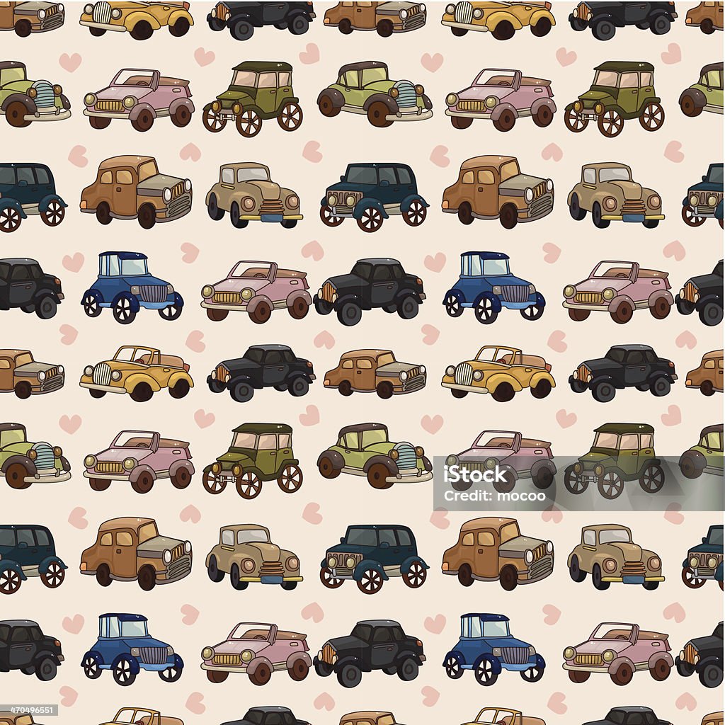 Car Model Pattern Seamless Car Pattern Stock Illustration - Download Image Now - Abstract ...