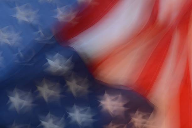 istock Abstract - Stars and Stripes Flag - Background 470503672