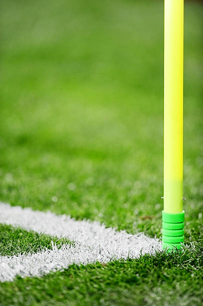 istock Soccer field corner detail 470509520