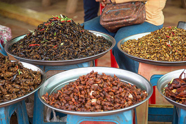 istock Market food in Cambodia 470510406