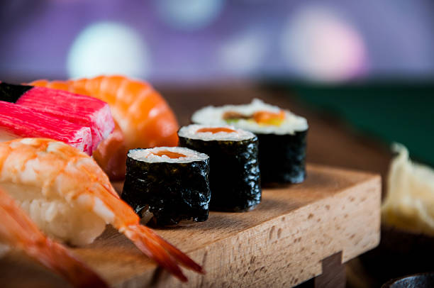 istock Oriental Japanese sushi 470510667