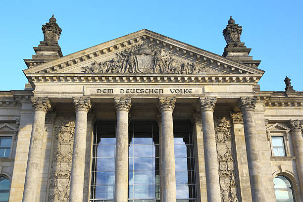 istock Front face of Bundestag in Berlin 470514623