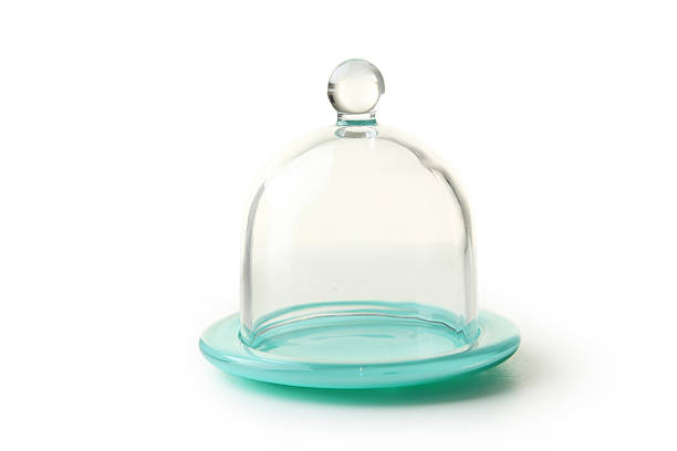 istock Glass bell jar isolated on white 470517356