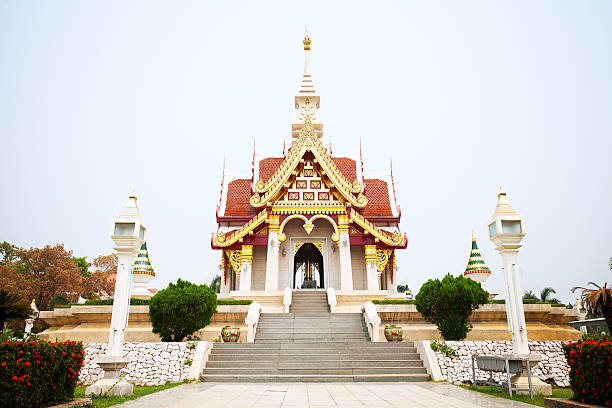 close up temple roof