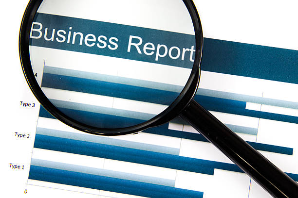 istock Showing business and financial report 470521167