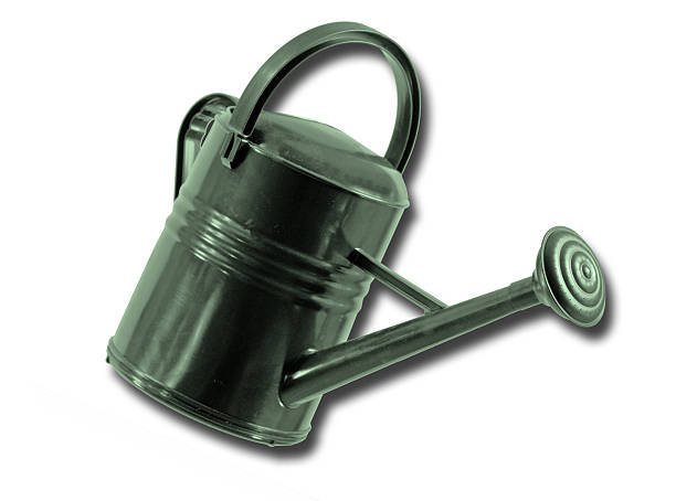 istock Green Watering Can- Slanted like Pouring on White background 470523446
