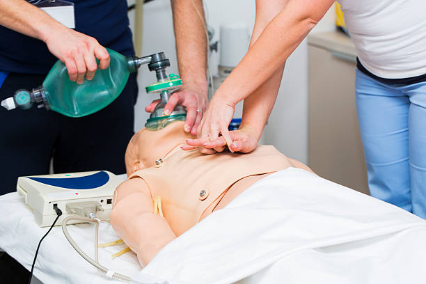 istock CPR seminar,mechanical ventilation and heart massage of dummy 470523510