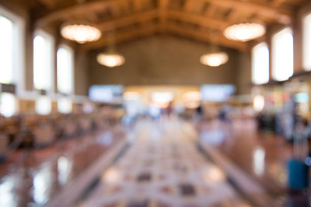 istock Out of focus Train Station Background 470523608