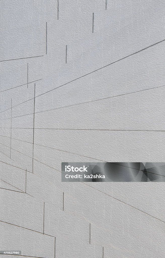 Concrete Block wall 2015 Stock Photo