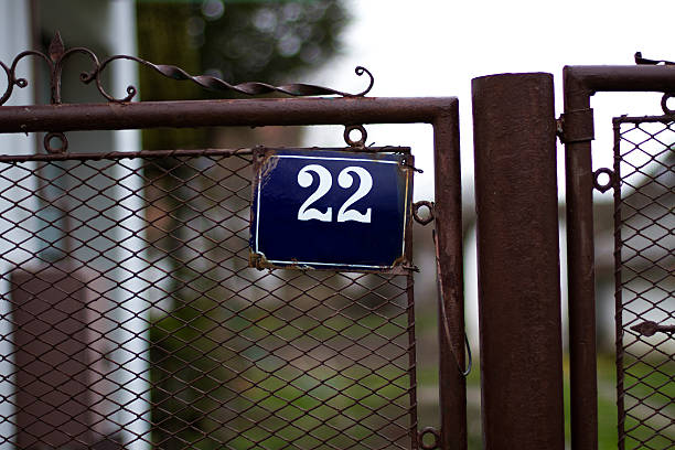 istock House address plate number 22 470538510
