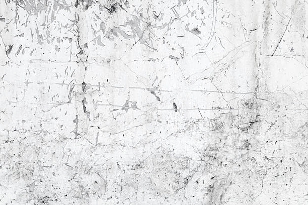 istock Background texture of old concrete wall with white paint 470546943