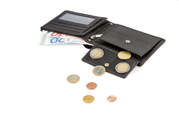 istock Purse with Euro Currency 470547103