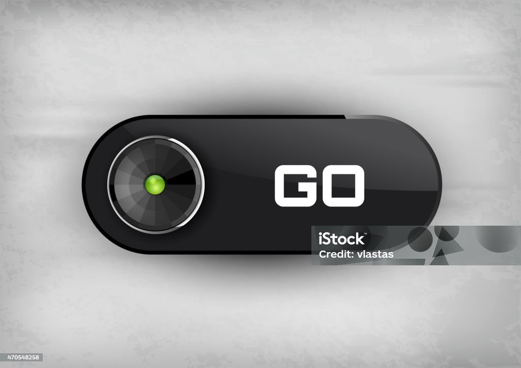 Go Button Stock Illustration - Download Image Now - 2015, Banner - Sign ...
