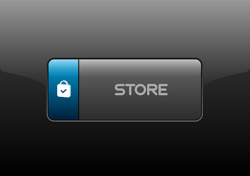 Go To Store Button Store Button Stock Illustration - Download Image Now - 2015, Banner ...