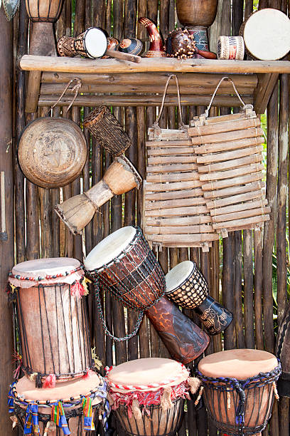 istock Collection of   African Musical Instruments. 470549233