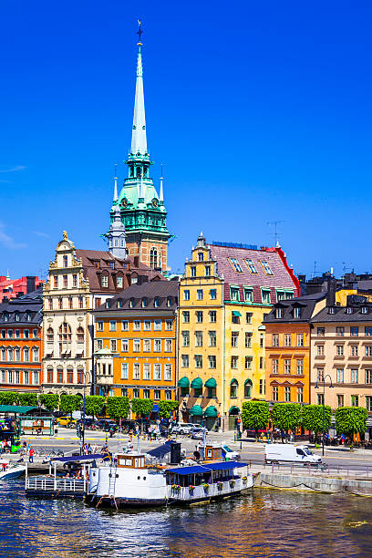 스톡홀름, 스웨덴. - stockholm sweden gamla stan town square 뉴스 사진 이미지