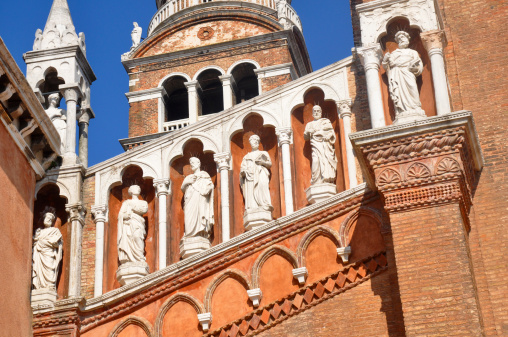 A photo of the church of Madonna dell'orto in Venice.