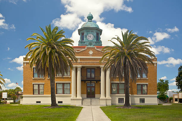 Small Town Courthouse in Inverness Florida.
