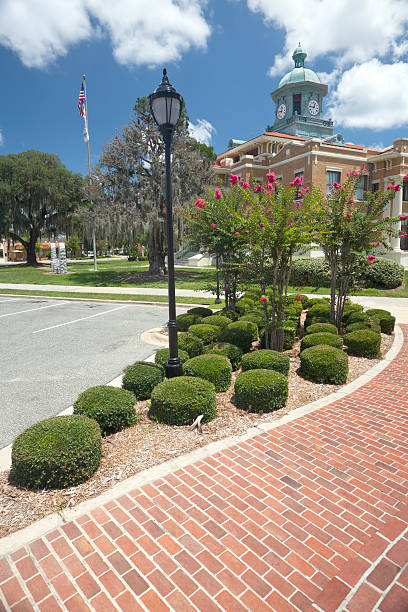 Small Town Courthouse in Inverness Florida.
