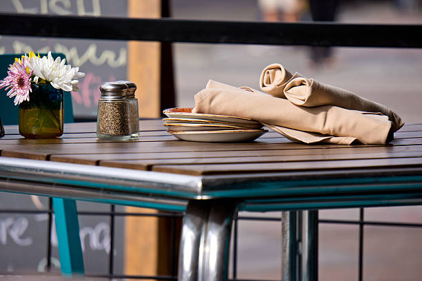 istock Napkins and Plate at Restaurant 470555713