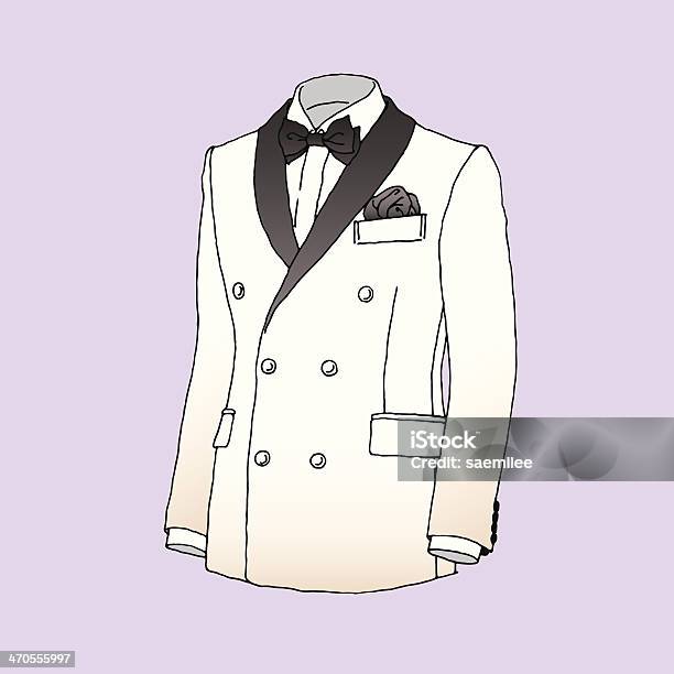 Tuxedo Stock Illustration - Download Image Now - Jacket, White Color, Drawing - Activity