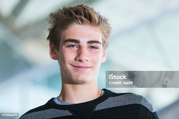 Teenage Boy Stock Photo - Download Image Now - 16-17 Years, Adolescence, Males