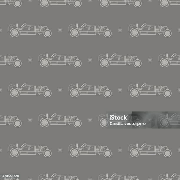 Carro Pattern Retro Car Pattern Stock Illustration - Download Image Now - 2015 ...