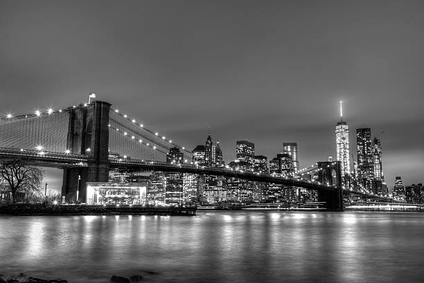 istock Brooklyn bridge at dusk, New York City. 470566186