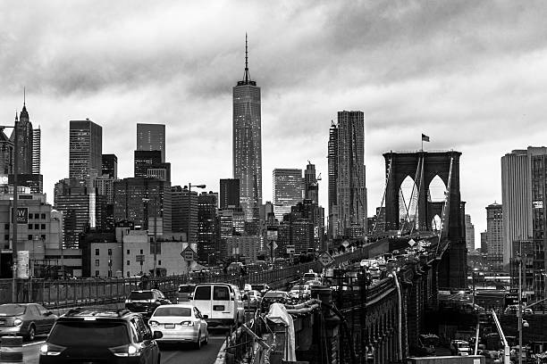 istock Brooklyn bridge at dusk, New York City. 470568548