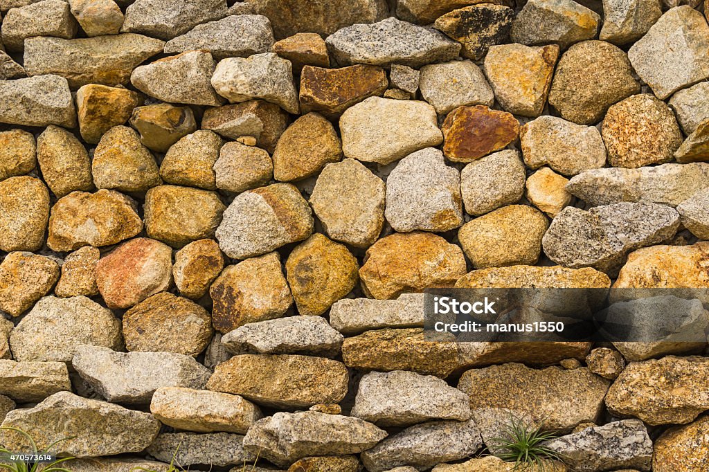Rock wall Closeup rock wall background 2015 Stock Photo