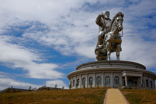 Monumento a Chinggis Khaan in Mongolia