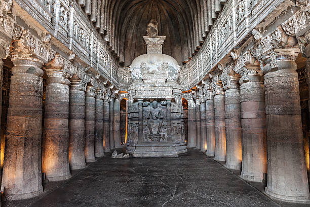 istock Ajanta caves, India 470583926