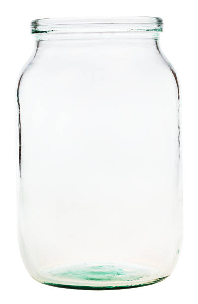 istock open Gallon glass jar isolated 470585829
