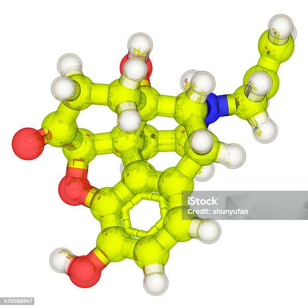 Drugmodel Naloxone Stockfoto und mehr Bilder von Naloxone - Naloxone, Atom, Bildung