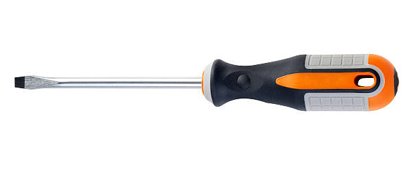 Screwdriver on white background Screwdriver on white background screwdriver photos stock pictures, royalty-free photos & images