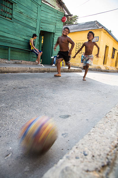 Street Soccer stock photo