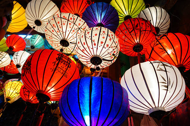 istock Silk lanterns in Hoi An city, Vietnam 470595516