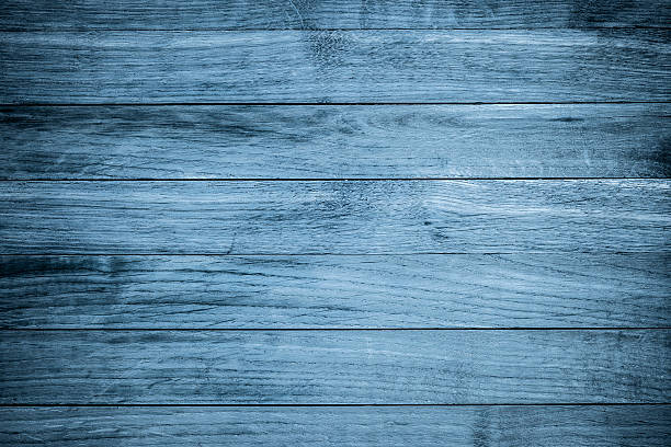 istock Blue vintage wooden wall background 470598340