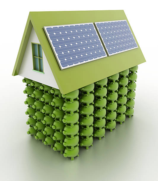 Your Green Home stock photo