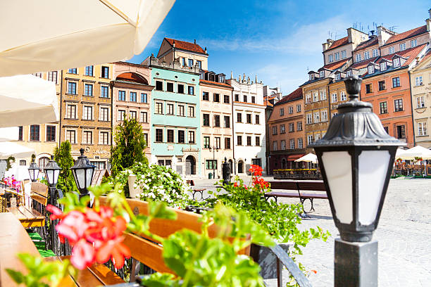 istock Calm old town square in Warsaw 470601497