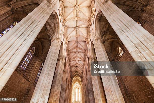 The Monastery Of Batalha Stock Photo - Download Image Now - 2015, Abbey - Monastery, Architecture